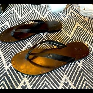 Black Frye sandals
